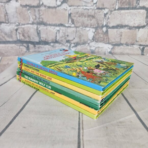 Walt Disney's Wonderful World  of Reading Books 1970s/80;s Matte Covers Set of 7 - Picture 5 of 9